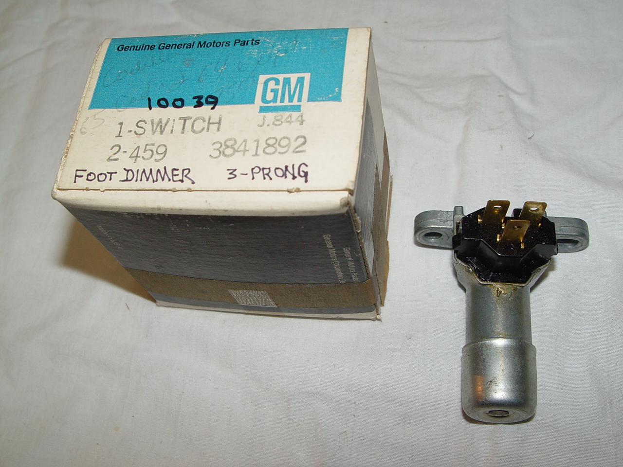 1969 Camaro Foot Headlight Dimmer Switch